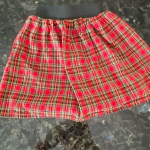 Beautiful plaid holiday skirt